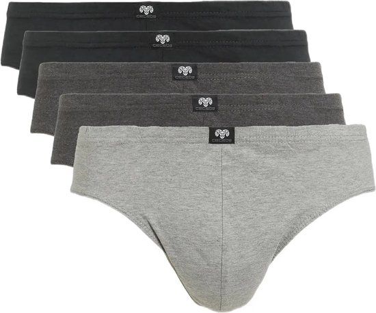 Ceceba 5-pak heren slip - 1818 - XL - Grijs