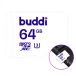 Buddi MicroSDXC Nintendo Switch Geheugenkaart 64GB Wit