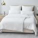 TRANKIELO® - Ensemble de literie microfibre 4 pièces 135 x 200 cm – respirant, infroissable, avec fermeture éclair