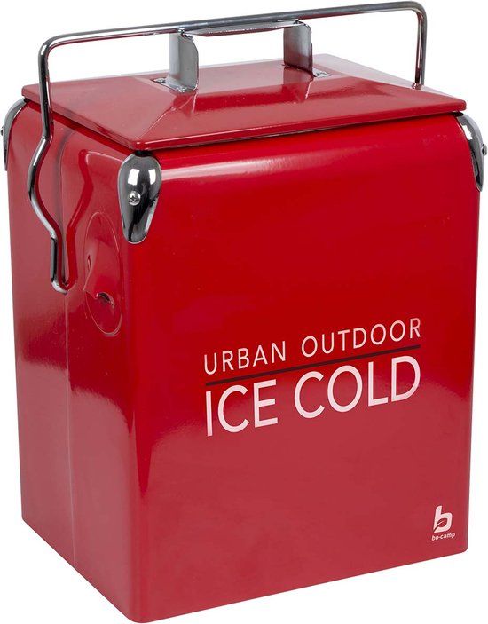 Bo-Camp Urban Outdoor Greenwich Koelbox - Rood - 17 Liter