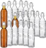 Alessandro Beugelflessen / weckflessen Hawaii - glas - 18 stuks - 1 liter