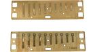 Lee Oskar 797139 Natural Minor F#-Moll vervangende stemplaat mondharmonica