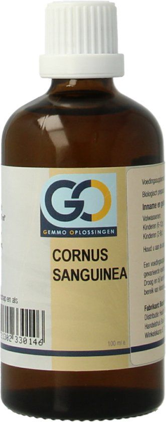 GO Gemmo Oplossingen GO Cornus sanguinea bio 100 Milliliter