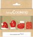 ScrapCooking Kerst Plastic Cake Toppers set/4