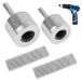 Nettoyant pour tuyaux en cuivre Set 2 pièces - 15mm et 22mm - Pour le travail des métaux