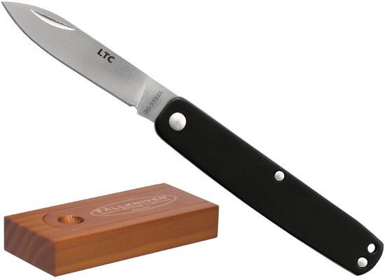 Fallkniven Fällkniven Zakmes Legal to Carry Black Folder, Laminated