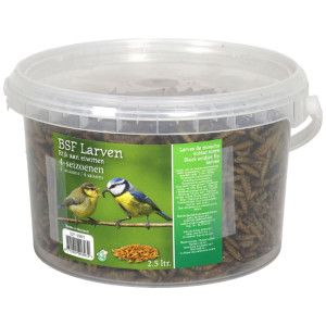 Boon Black Soldier Fly Dried Larvae for Garden Birds 2.5 Liters