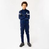 Real Madrid Trainingspak Kind - Vest + Trainingsbroek - 2025/2026 - Officiële Fanmerchandise - Blauw - Maat 116 t/m 164