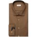 Seidensticker Regular Fit Overhemd bruin, Effen