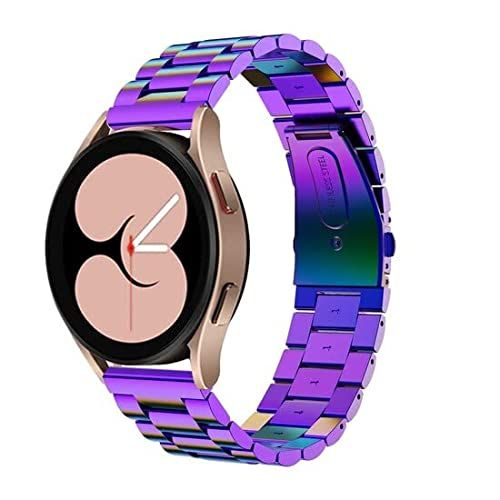 By Qubix Qubix Stalen schakelband Multicolor voor Garmin Vivoactive 3 - 20mm
