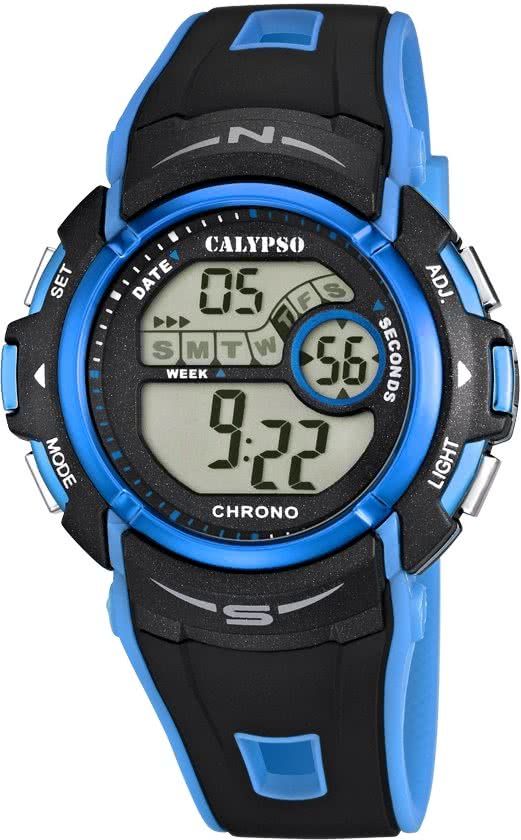 Calypso K5610/6 Digitaal - Horloge - Kunststof - Zwart - 45 mm