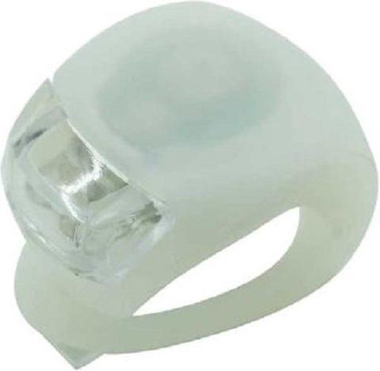 Fietslamp LED - Fietslicht - Waterdicht - Wit - 100 lm - Siliconen