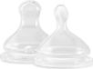 Elhee Siliconen flesspeen size large flow - 3+ maanden / set 2 stuks
