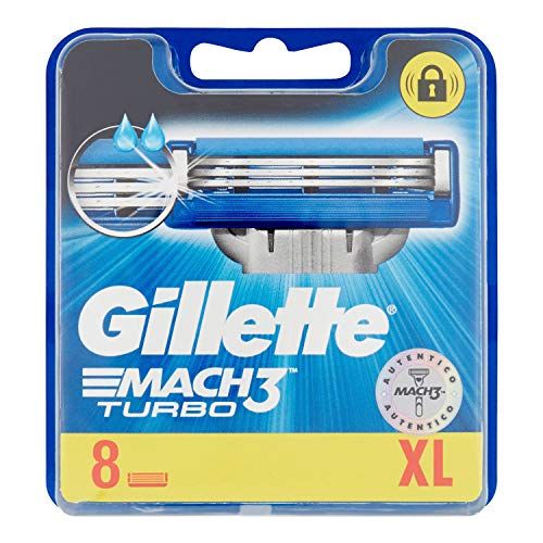 Gillette MACH3 Turbo scheermesjes voor heren - 8 stuks