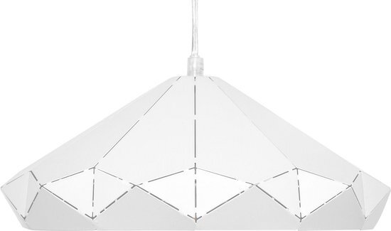 Beliani nevola - hanglamp-wit-metaal