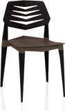 hjh LIVING Flecharo kunststof bruin/zwart