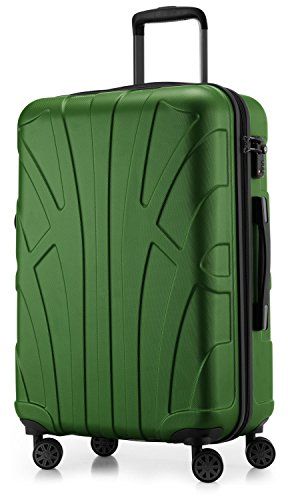 Suitline Harde Koffer Trolley Check-in Bagage - 66 cm - Mat Groen
