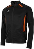 Stanno Stadio Full Zip Top Kinderen Zwart/Oranje Maat 128
