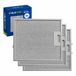 Alapure 3x Metaalfilter voor AEG 4055101671 280x230x8mm