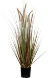 Mica Decorations Gras Pluim Kunstplant Groen/Bruin H150 x D70 cm