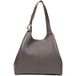 COCCINELLE Leren schoudertas C-Easy Shopper Fango donkergroen