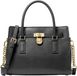 Michael Kors Hamilton Moderne Sac à main moyen Femme - Cuir - Noir