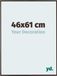 Your Decoration - Cadre photo 46x61 cm - Plastique - Anthracite - Evry