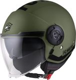 FC-Moto Ralgo Jet Helm Groen/zwart Maat L