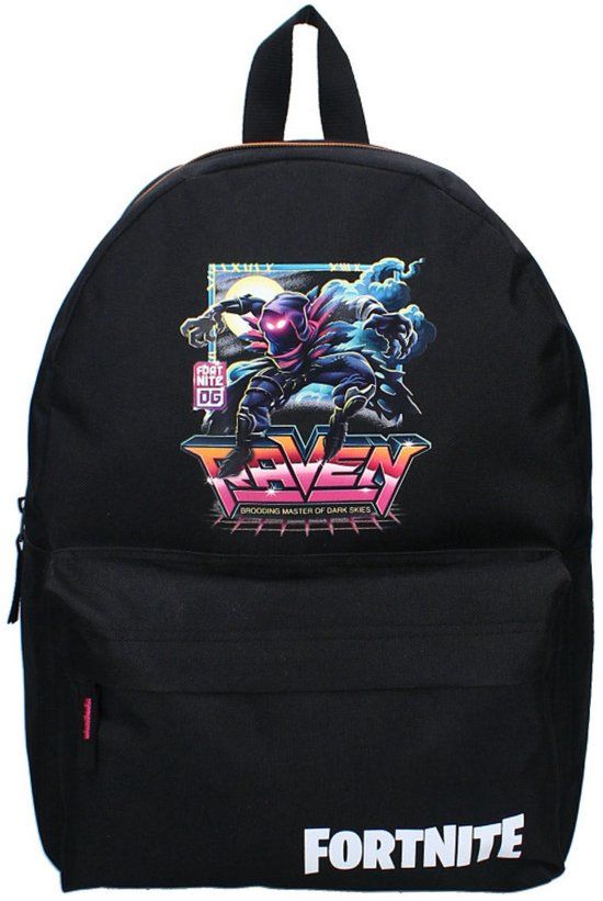 Fortnite Rugzak Zwart Polyester 39x29x12 cm