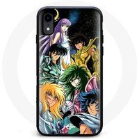 Maniacase Hoesje voor iPhone X De ridders van de dierenriem Anime Cult Saint Seiya Anime Manga