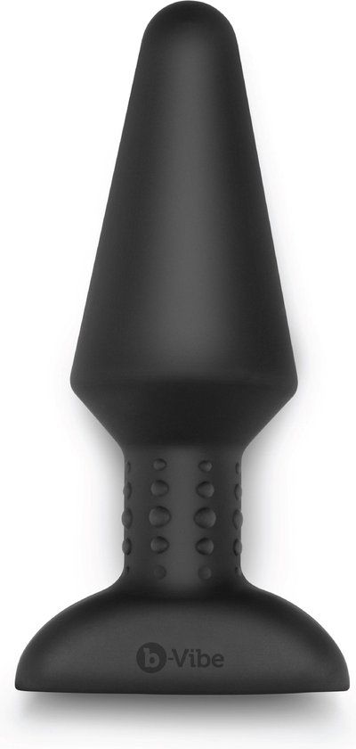 B-Vibe Rimming XL - Zwart - Anaal vibrator - Unisex