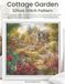 Cottage Garden Cross Stitch Pattern: A Full Coverage Summer Garden Scene