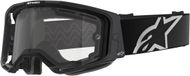 Alpinestars Vision 8 Corp Lunettes de cross Noir (Verre : Double paroi Clair)