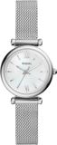 Fossil ES4432 Horloge Dames Zilver