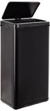 WELL HOME Slimme prullenbak zonder poten met automatische opening of handmatig contact, 60L, Zwart