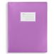 Arpan A4 Flexicover 62 zakken 124/zijden display boek presentatie map - flexibele hoes, blauw/roze/zwart/rood/paars (paars)