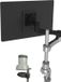 R-Go Tools R-Go Zepher 4 C2 Monitorarm - Zwart/Zilver