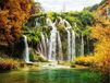 Diamond Painting Set, afbeelding met motief waterval en toebehoren, formaat ca. 44 x 33 cm, knutselset voor het schilderen met glittersteentjes pour enfants à partir de 5 ans