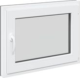 vidaXL Kelderraam RISOR Wit 80 x 50 cm