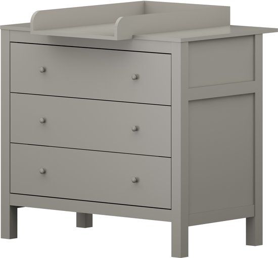 Born Lucky Stanton Commode Babykamer / Dressoir - 100 x 55 x 91 cm - Biscotti