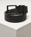 Urban Classics Immitatieleren basic riem Unisex Riem - zwart - L-XL