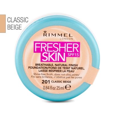 Rimmel Fresher Skin Foundation 201 - Classic Beige