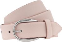 Vanzetti Leren Riem Classics 30mm Cambered Leather Belt W95 Pale Rose Roze