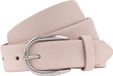 Vanzetti Leren Riem Classics 30mm Cambered Leather Belt W95 Pale Rose Roze