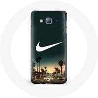 Nike Etui voor Samsung Galaxy j5 palmboom miami Maniacase
