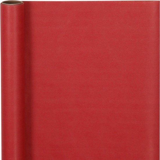 Creativ Company 20265 Cadeaupapier - Rood - 100m