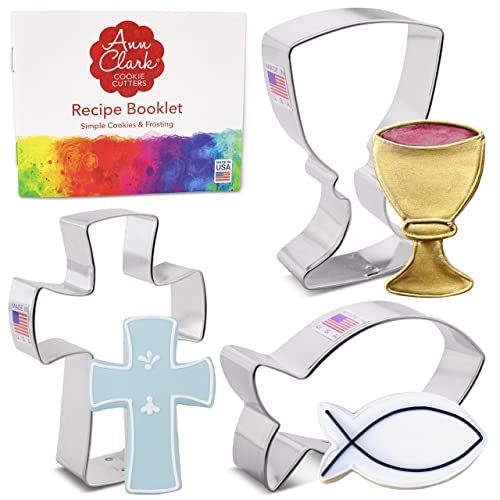 Ann Clark Cookie Cutters 3-delige communie koekjessnijder set