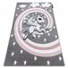rugsx Grijze Pony Vloerkleed voor Kinderen 140x190 cm