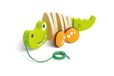 Hape E0348 - krokodil "Croc" - Speelgoed van hout, groen, vanaf 12 maanden