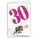 Gaston Lagaffe GLCT-6054 verjaardagskaart 30 jaar